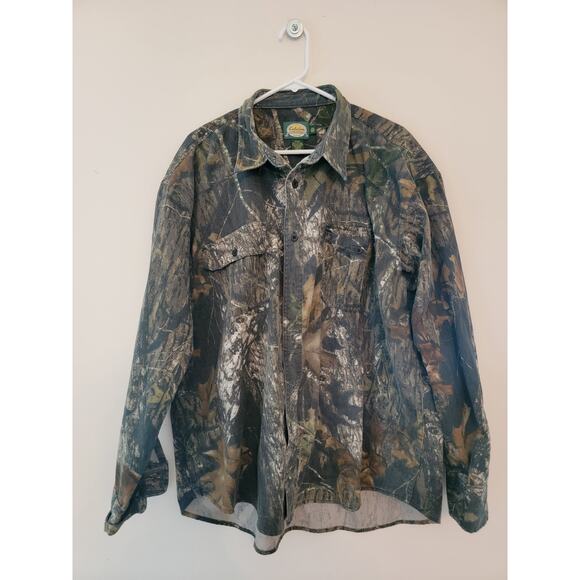 Cabela’s Outdoor Gear Camo Button-Down Shirt – Men’s 2XL Regular - Picture 1 of 5